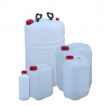Bidones de 1, 5, 10, 25 y 60 litros de capacidad para residuos líquidos transportables
